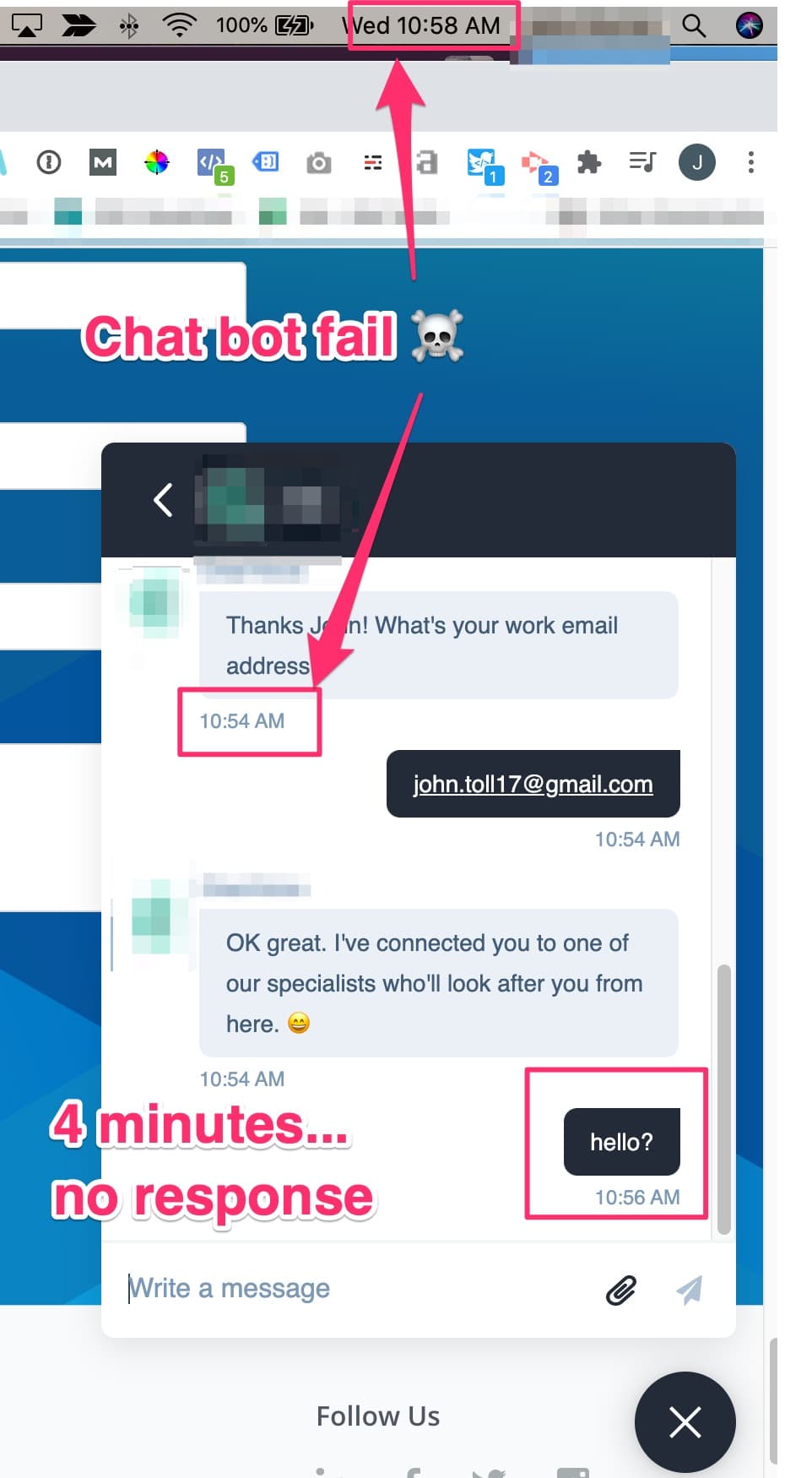 Chatbot Fail: Read This Before You Use A Chatbot for Lead Capture