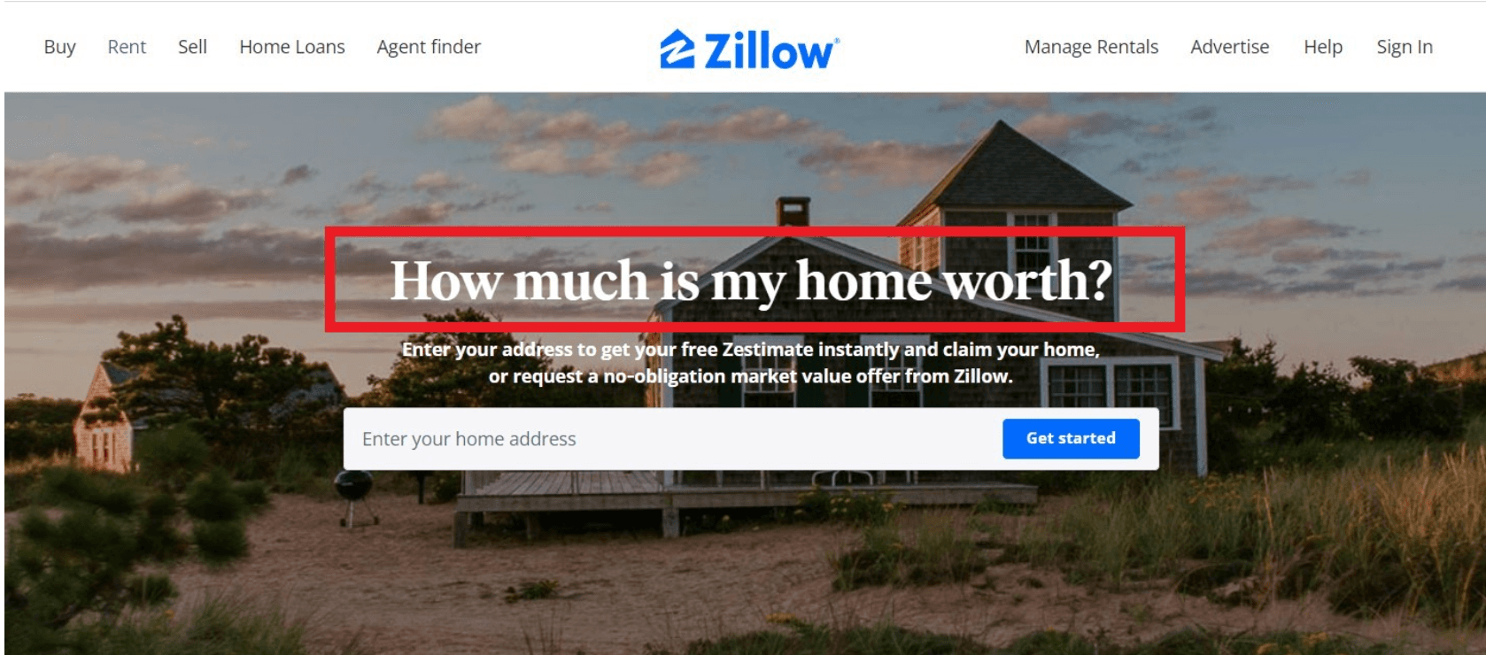 How to Capture Mortgage Leads like Zillow With a Home Valuation Landing Page