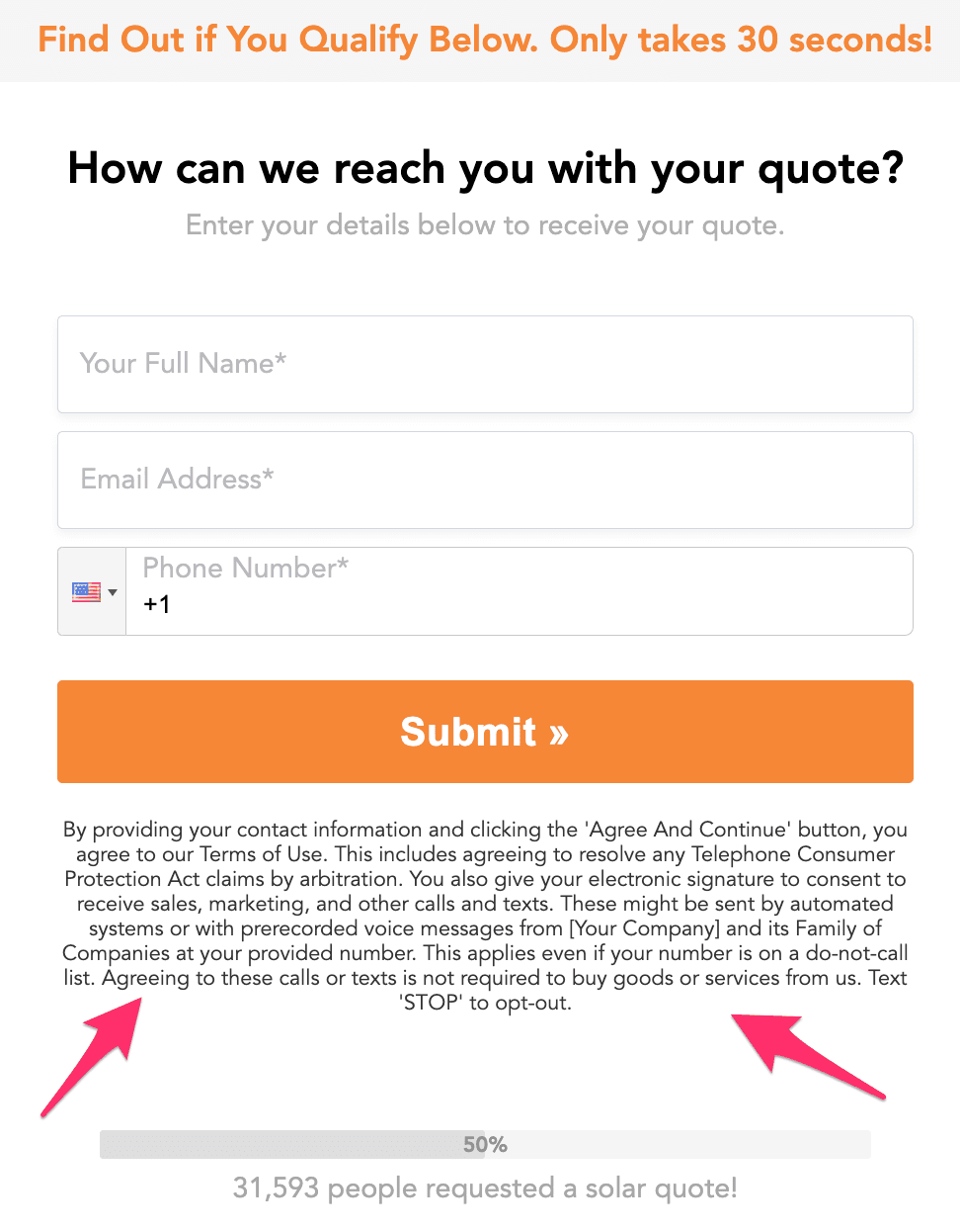 TCPA Compliance Checklist for Your Lead Forms (With Examples)