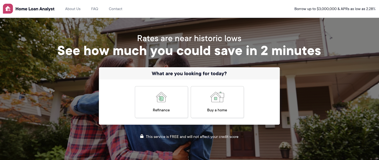 home loan analyst multi step form