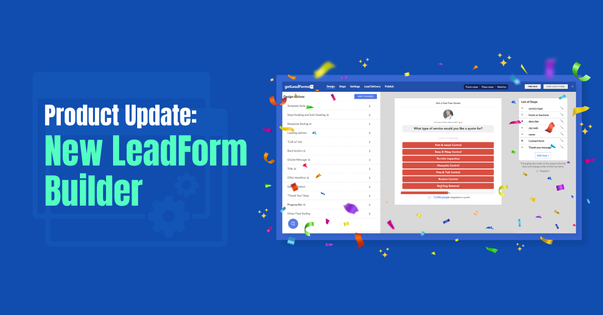 new leadform builder