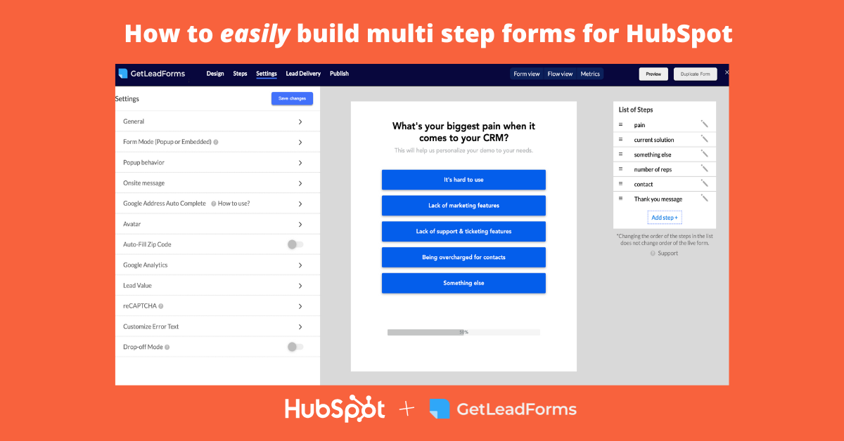 How to Create HubSpot Multi-Step Forms the Easy Way (Tutorial)