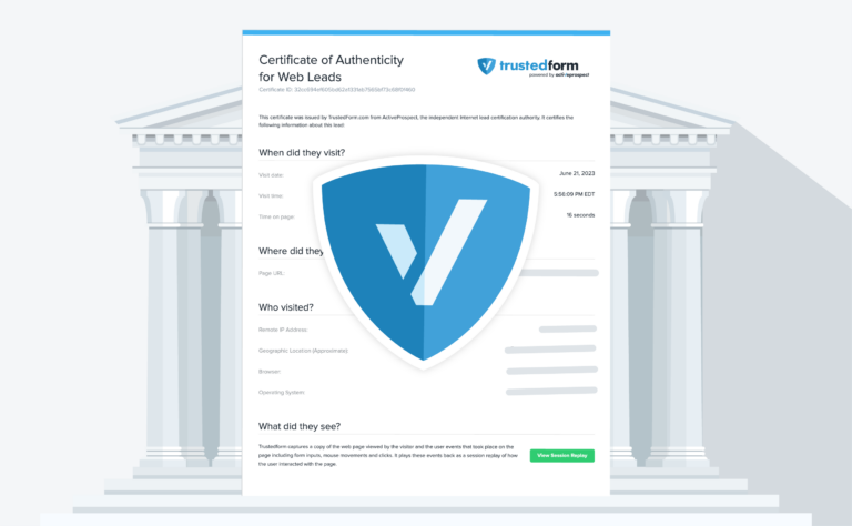 How does TrustedForm work?