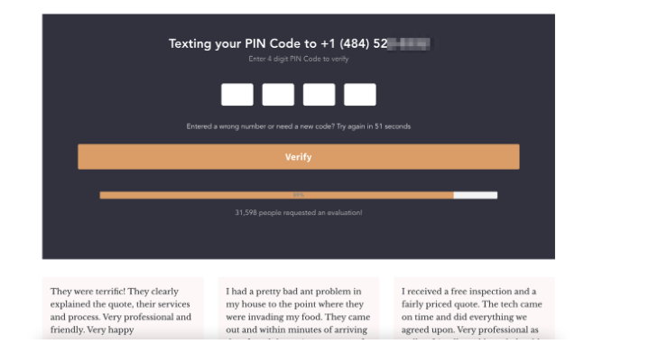 Add PIN Code to lead form