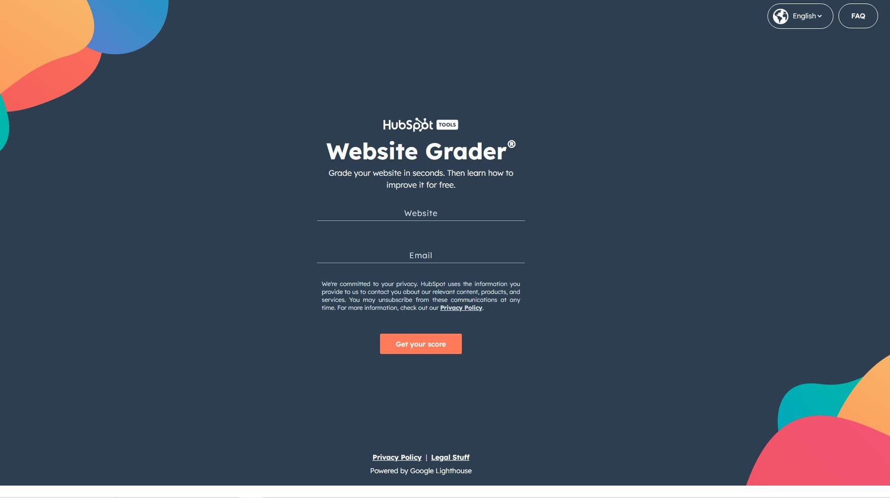 hubspot website grader 