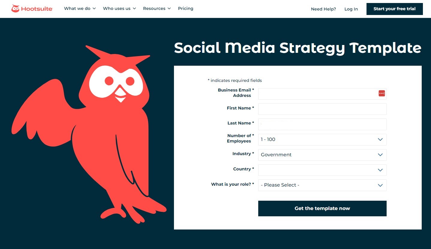 hootsuite social media checklist