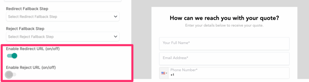 dynamic redirects